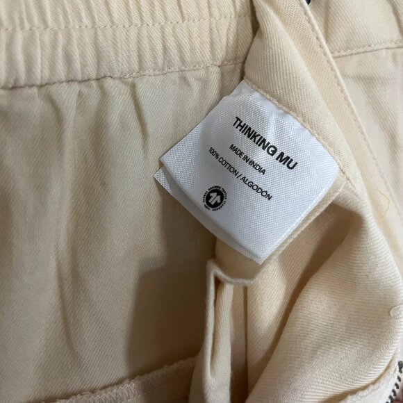 Thinking Mu NWT Mariam Patchwork Pants -Yellow, Size EU 38/US 6 - Picture 15 of 16